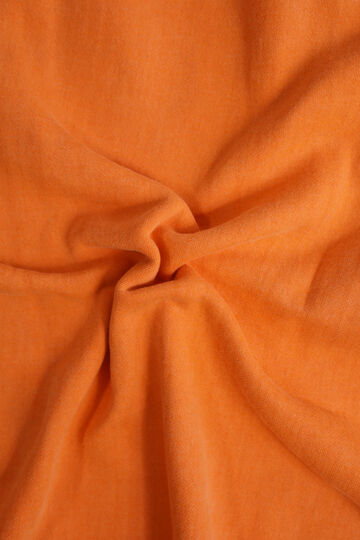 BR-3000PG COZUN "PIGMENT-DYE" GUSSET CREW SWEAT-ORANGE-M,ORANGE, small image number 7