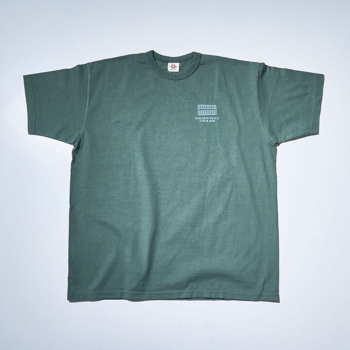 SJST24-103 HEAVY WEIGHT 1,000,000 KOKU T-SHIRT,MOSS GREEN, medium image number 0