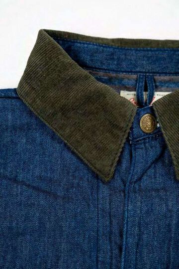 GZ-CRJ-0611 Chore Jacket,INDIGO, small image number 1