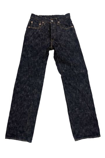 ONI200-Kasuri 17oz ONI Kasuri Denim Wide Straight,, small image number 5