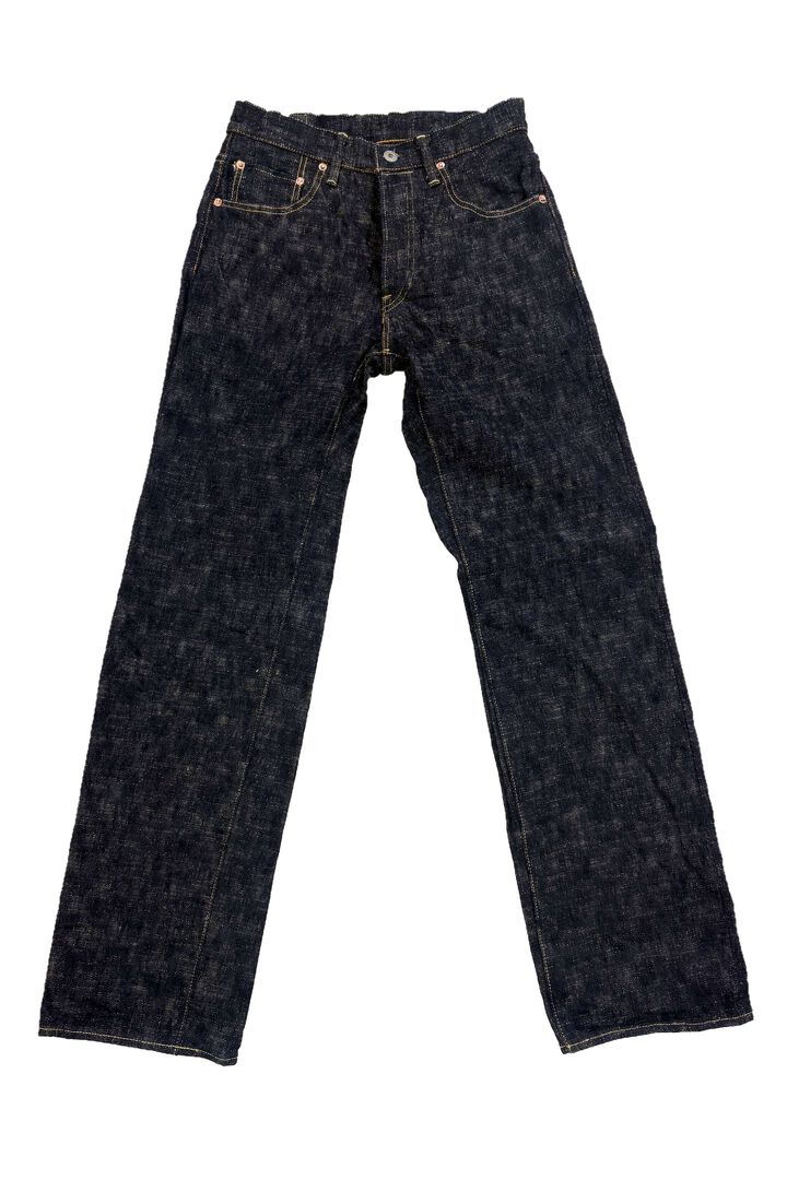 ONI200-Kasuri 17oz ONI Kasuri Denim Wide Straight,, medium image number 5