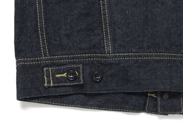 D4557 14oz Western Denim Jacket-One Wash-38,, small image number 3