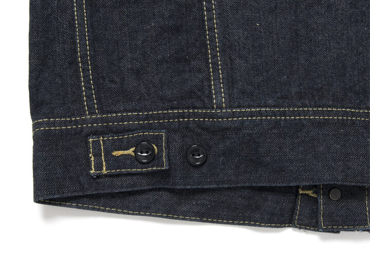 D4557 14oz Western Denim Jacket-One Wash-38,, medium image number 3