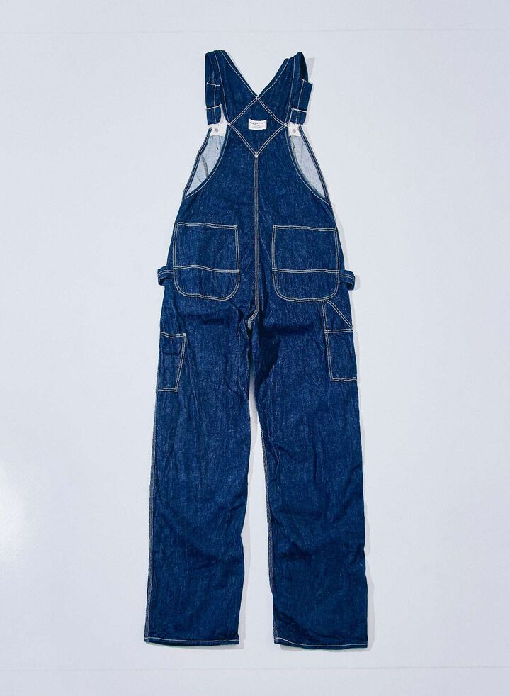 SJOVAL-SC01 10oz Samurai Cotton Denim Overalls,, medium image number 1