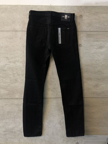 ONI286-13BK 13oz Jet Black Denim Neat Straight,, small image number 0