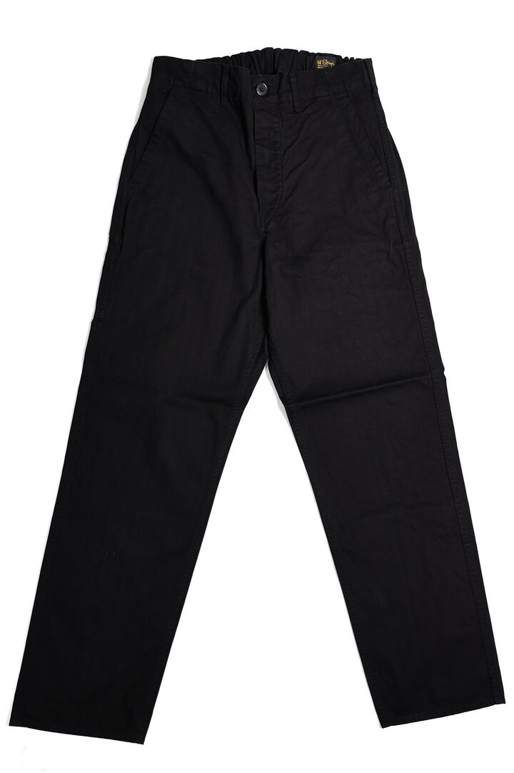 03-5000 FRENCH WORK PANTS (61 Black),, medium