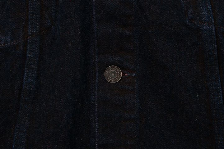 D4621 14oz Bengara Dyed Denim Jacket,, medium image number 4