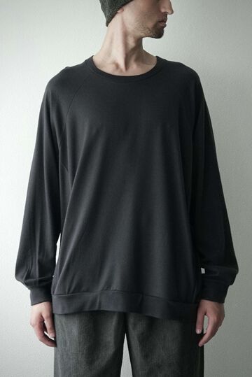【CAPERTICA】CAP708CS28 Super140s Washable Wool MW_Jersey / Wool Sweat ver2025,BLACK, small image number 4