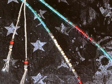 15AHK-130 Native Pattern Necklace -Navajo-,, small image number 1