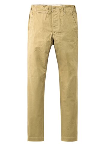 F0288 VINTAGE TROUSERS (KHAKI),, small image number 0