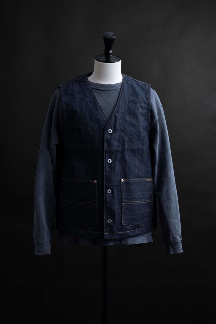XX602BE (000)『XXXX-EXTRA』BUTTON UP VEST,, medium