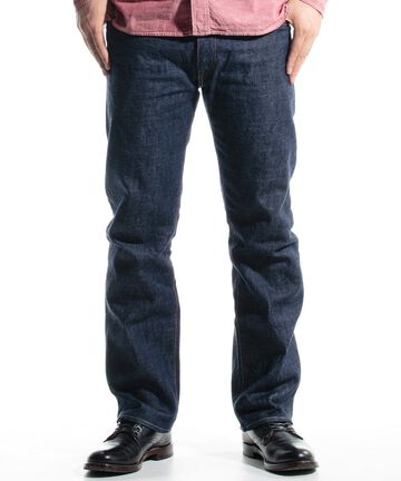 G007-MZ 14.7oz classic indigo tight straight-One Washed-28,, small image number 10