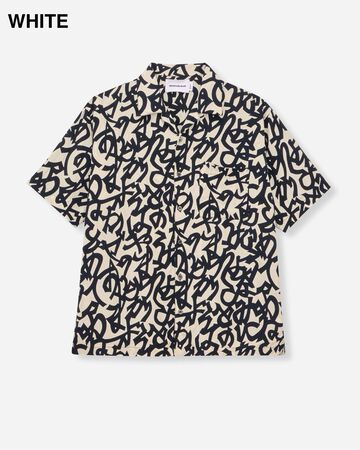 MXSS6000 RAYON SHORT SLEEVE SHIRT (NAVY),NAVY, small image number 5