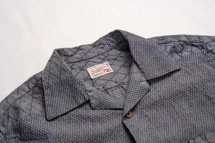GZ-ALOHA-KN ALOHA S/S Shirt Kendo (BL),BLUE, medium image number 9