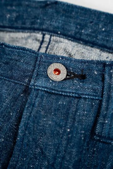 GZ-NPST-AI 13oz Natural Dyed Nep Straight Jeans Indigo,, small image number 3