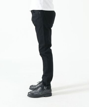 J214 14oz Tapered Model Black Denim Selvedge-One Wash-31,, small image number 2