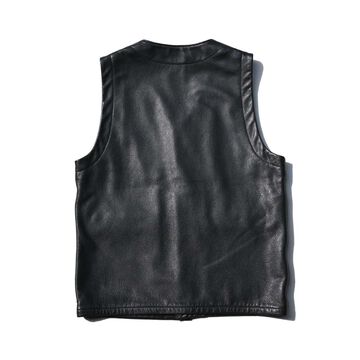 TRL-07 Rancher Vest Steerhide (Gold Yellow),Gold Yellow, small image number 6