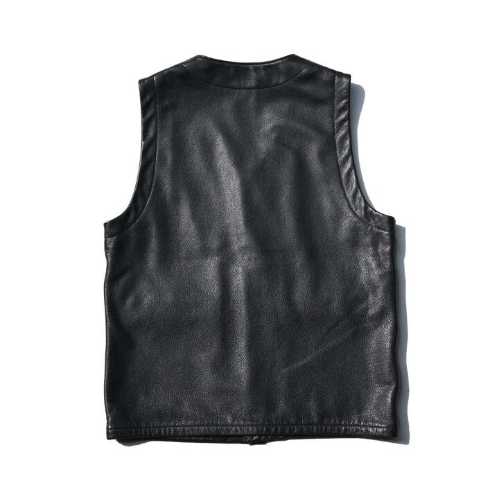 TRL-07 Rancher Vest Steerhide (Gold Yellow),Gold Yellow, medium image number 6