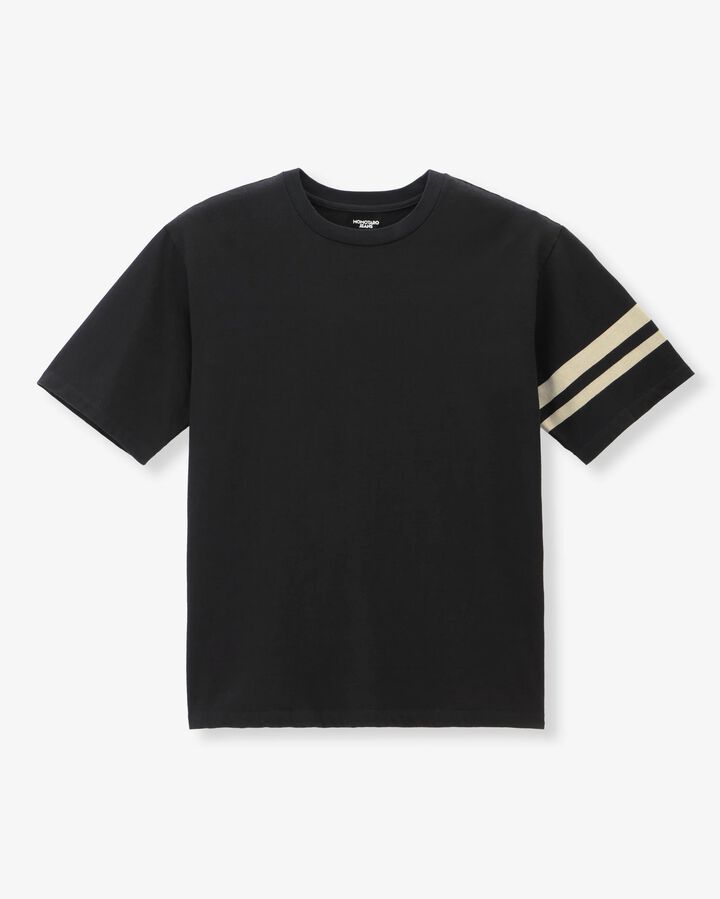 MXTS6004 HEAVY OUNCE S/S TEE - DISCHARGE PRINT,BLACK, medium image number 0