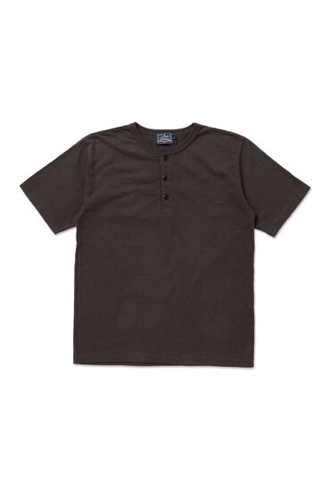 8205 Ishikawadai Cozun Tubular Jersey Henry T-Shirt,NAVY, small image number 3