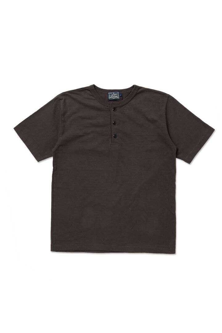 8205 Ishikawadai Cozun Tubular Jersey Henry T-Shirt,NAVY, medium image number 3