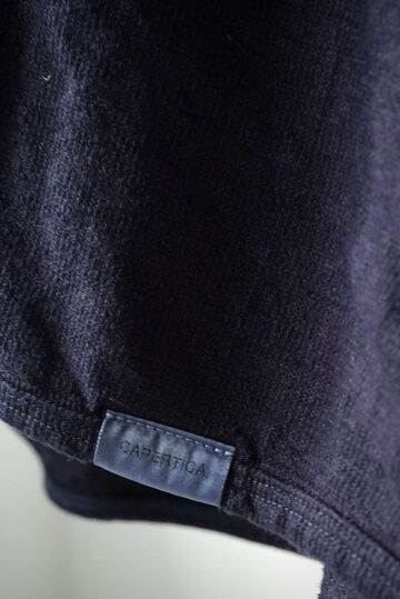 【CAPERTICA】CAP708CS04-ND Natural Dyed Linen Heavy Jersey / Asymmetry Tee,KAKISHIBU, small image number 23
