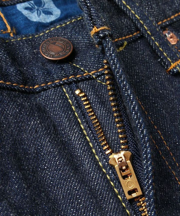 G014-MZ 14.7oz Copper Label Deep Colored Selvedge denim Slim Tapered Zipper fly-One Wash-28,, medium image number 10