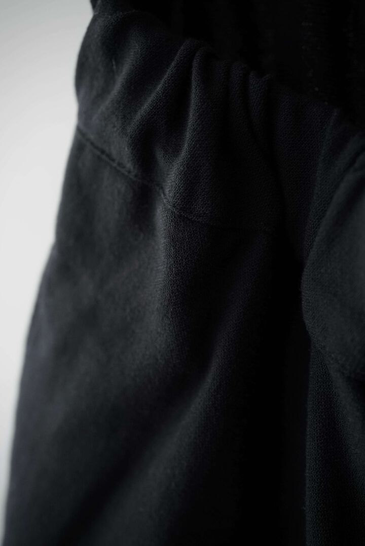 CAP708PT10　Barathea cloth / Sarrouel Pants,BLACK, medium image number 6