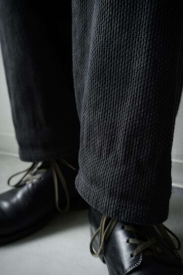 244PT06 Sashiko / Side Seamless Slacks,ANKOKU, small image number 4