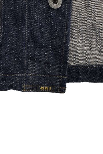 ONI03502-鬼KASE 16oz Natural Indigo ONIKASE Coverall,, small image number 4