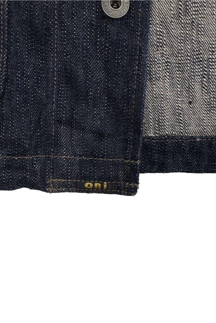 ONI03502-鬼KASE 16oz Natural Indigo ONIKASE Coverall,, medium image number 4