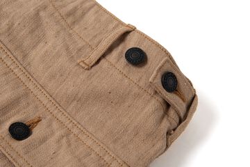 【Pre-Order】1917 12oz FOX COTTON Baker Pants Regular Straight,BROWN, small image number 5