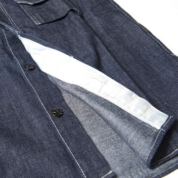 5333B Denim long-sleeved work shirt,, small image number 7