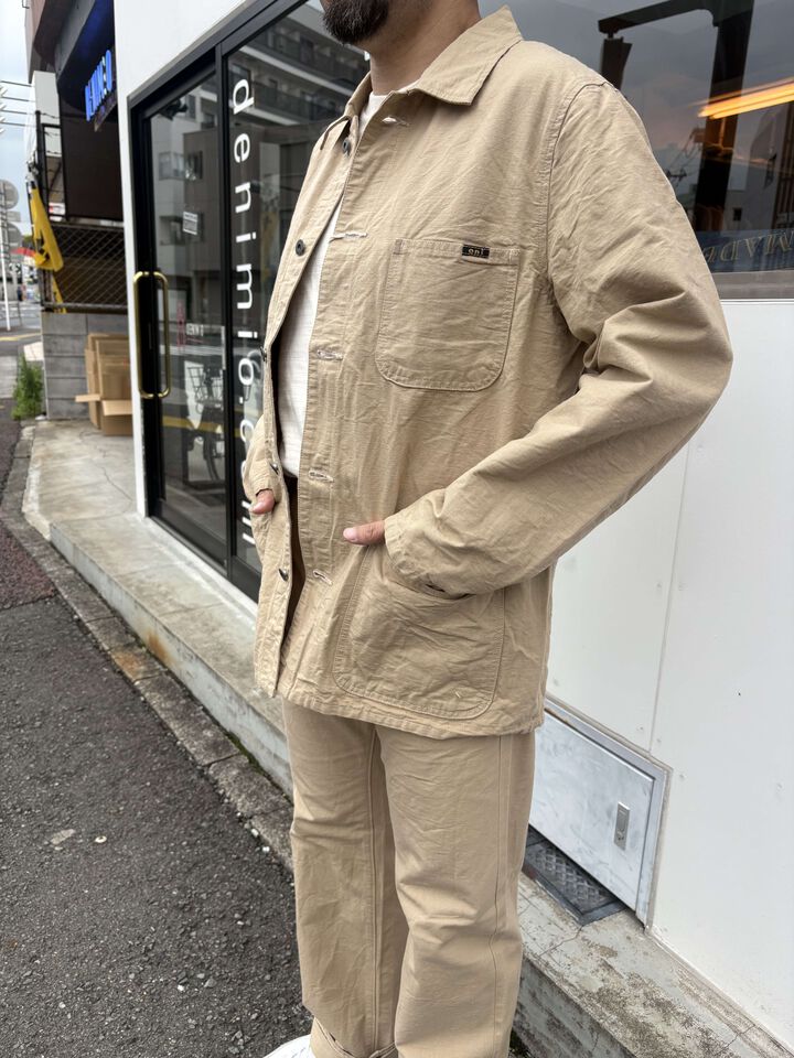 ONI03500-8CBE 8oz Chambray Beige Coverall,, medium image number 3