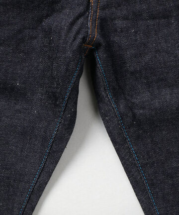 J204 CIRCLE 12.5oz African cotton vintage Selvedge tapered (One washed),, small image number 6