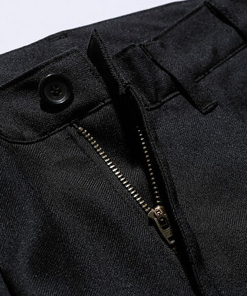 M-18102  / RETORO POLYESTER TWILL / ONE PLEATS STA-PREST TAPERED PANTS,BROWN, small image number 7