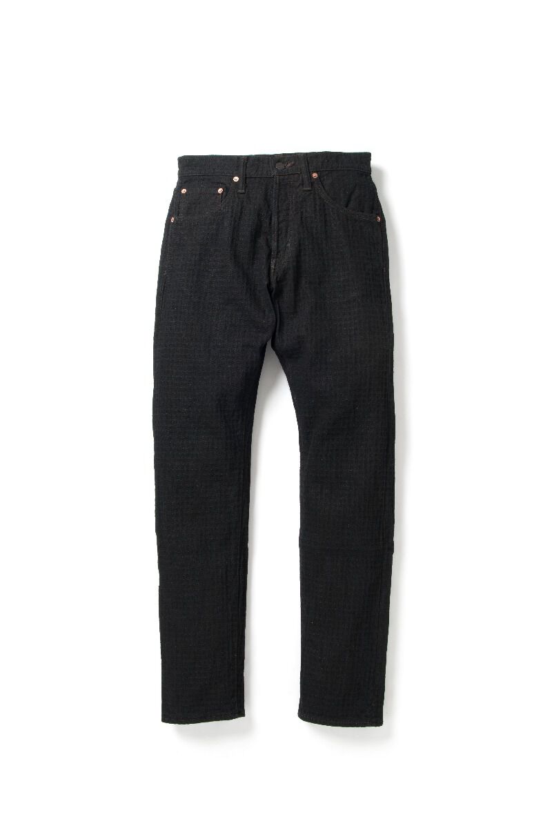 D1867 15.5oz Amami Mud Dyeing Sashiko Denim Jeans (PRE-ORDER: Delivery date  May 2023)