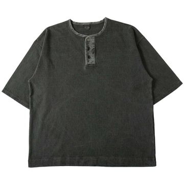 BR-25207【BIG COZUN】COZUN Native Concho Work Henley Neck T-Shirt【Button Works】,OLIVE, small image number 11