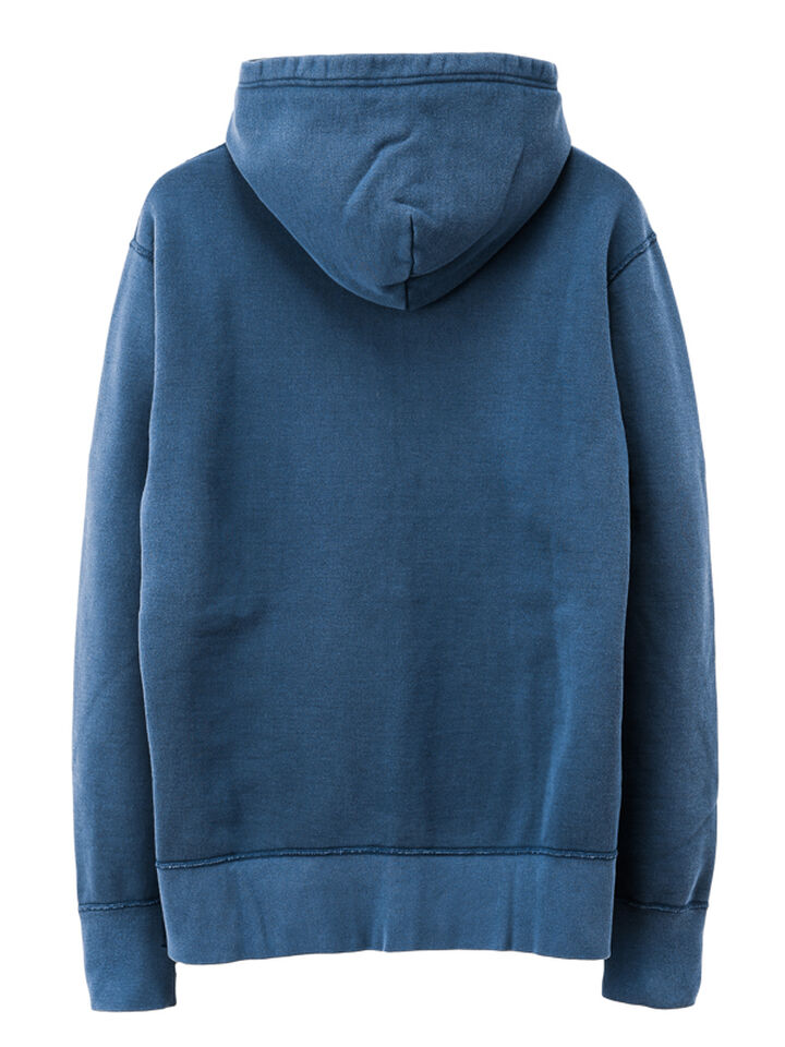 BARNS BR-3010 "STANDARD" COZUN ZIP SWEAT PARKA,NAVY, medium image number 2
