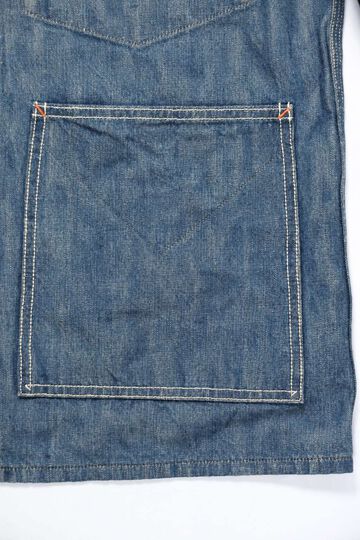Lot. 888 10oz Military Denim Coverall (Used wash),, small image number 6