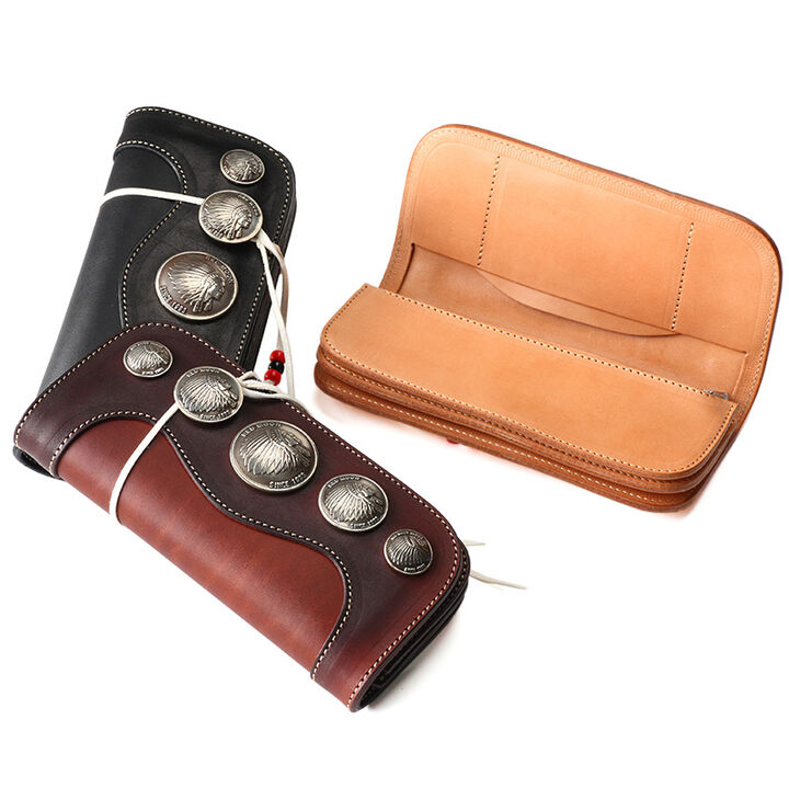 RM-CM-C REDMOON Long Wallet RM-CM-C,SADDLELEATHER DARKBROWN, medium image number 1