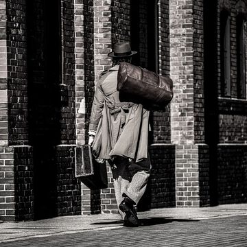 VS-261L LEATHER TRAVEL BOSTON BAG - Brown,BROWN, small image number 6