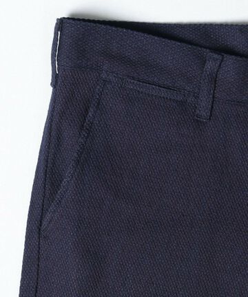 JBSP1000 7oz Sashiko Indigo Jacuard Shorts,INDIGO, small image number 4