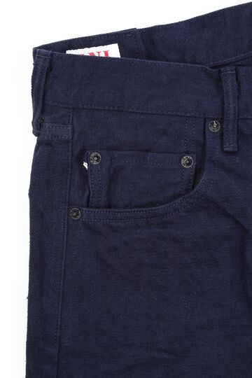 ONI-612-NVNV 12oz Navy warp and weft, Selvedge Denim Relax Tapered-One Washed-31,, small image number 2