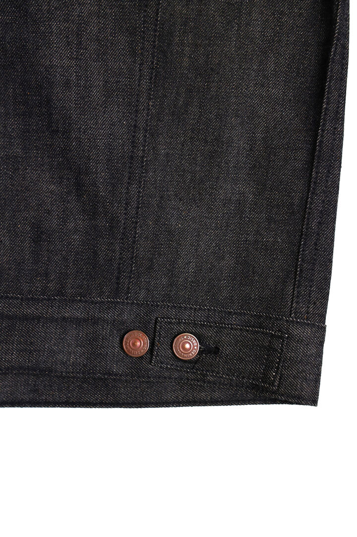Lot 233-66B 3RD TYPE BLACK DENIM,, medium image number 4