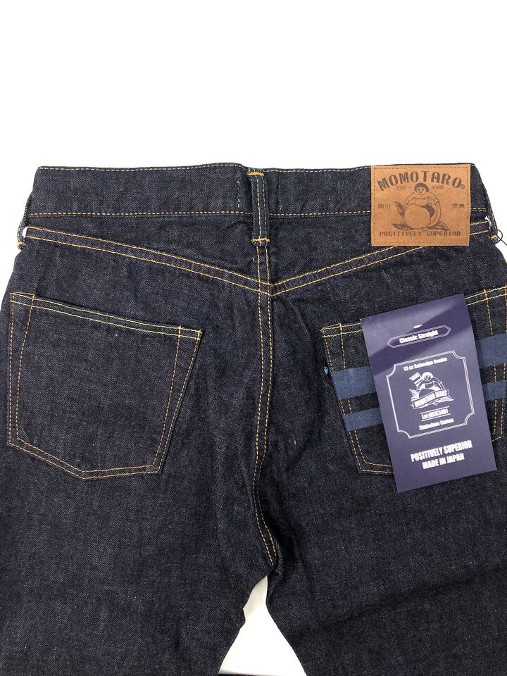 MXJE3401 13oz TOKUNOU BLUE SELVEDGE CLASSIC STRAIGHT,, medium image number 3