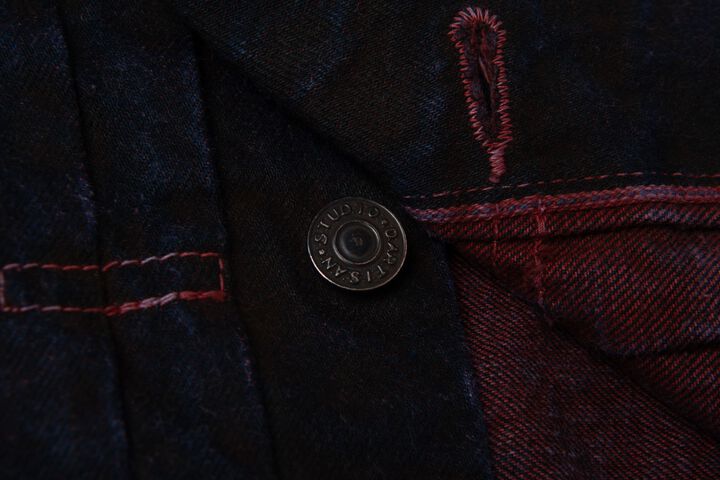 【Pre-Order】D4669 15oz No.100 Bengara-dyed Denim Jacket,, medium image number 8