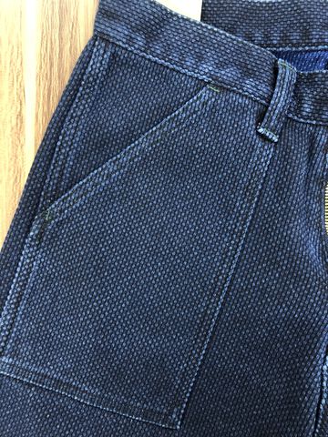 RNB-1328 FUJIKINBAI SASHIKO SHORTS,, small image number 4