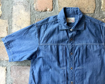 GZ-JWSS-3104 Work S / S shirt(Chambray),, small image number 3