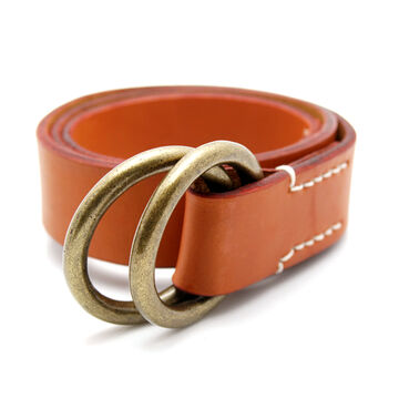 OAB40031AB Tochigi leather belt,CHOCOLATE, small image number 2